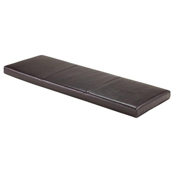 Winsome Wood Winsome Wood 92303 Boris Cushion Bench Seat PU Leather 92303 - main